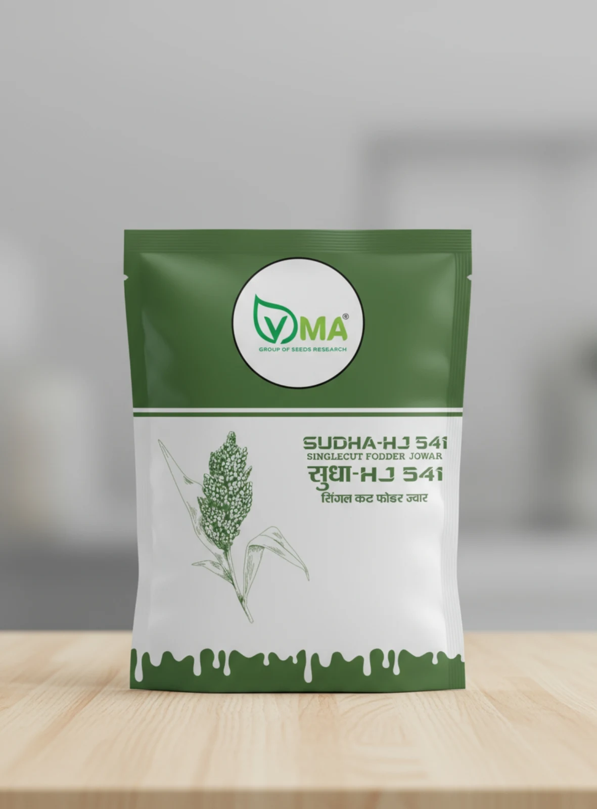 VMA Sudha HJ 541 singlecut fodder jowar seed pack